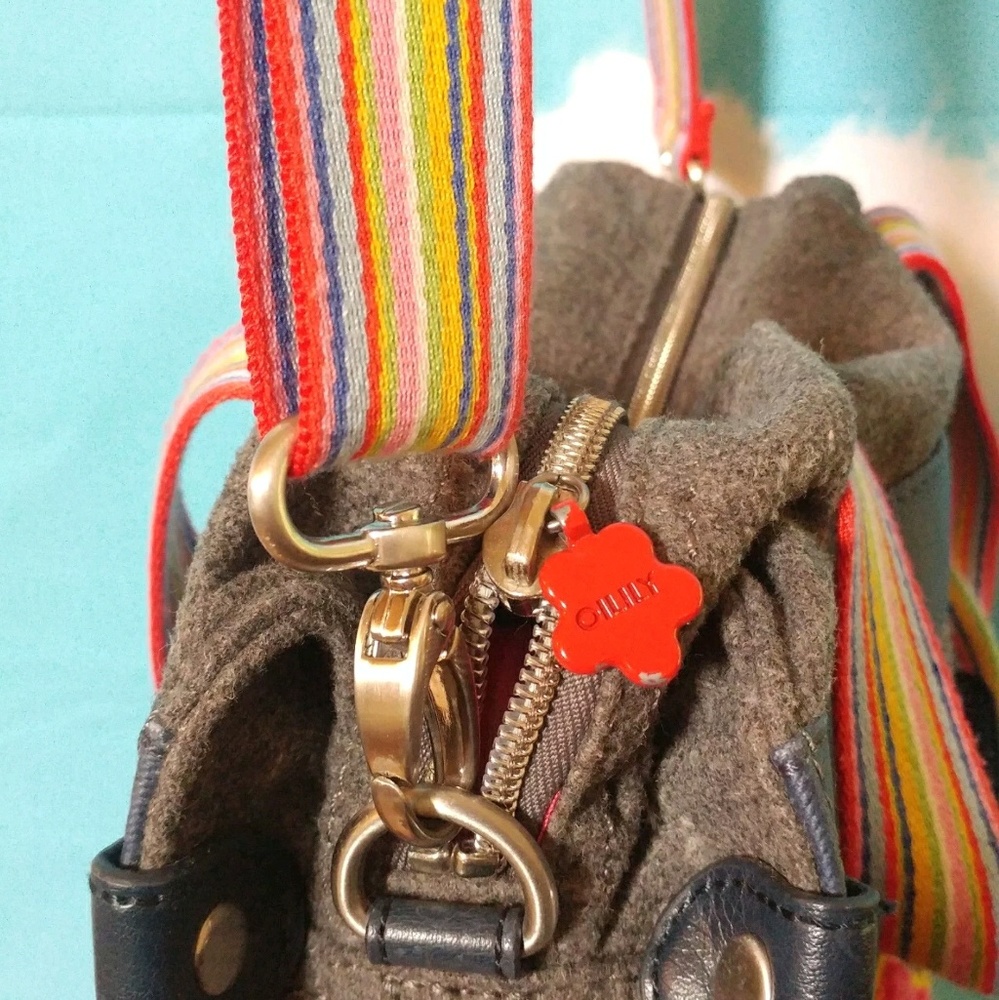 🚫SOLD🚫Oilily Color Crossbody Rainbow Pride Wool - Picture 8 of 8